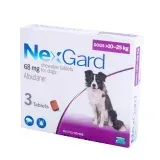 НЕКСГАРД (NexGard) 3 таблетки для собак 10-25 кг від бліх і кліщів (3 таб) &mdash;