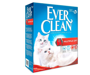 Ever Clean 10л (Евер Клін) наповнювач для котячого туалету Multiple Cat (Мультікет) &mdash;