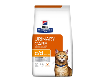 Корм для котів Хіллс Hills PD Feline C/D-курка, Лікування циститів - 8 кг &mdash;