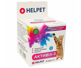 Активіл-3 пробіотик для котів (2 г*10пак) &mdash;