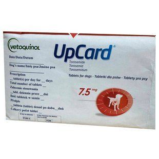 АпКард (UpCard) 7,5 мг, 10 таблеток