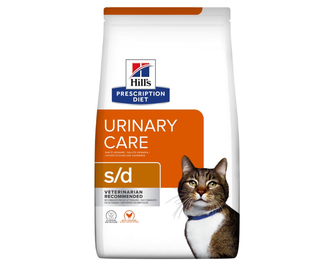 Корм Хіллс Hill's Prescription Diet Feline S/D для лікування сечокам'яної хвороби у котів 3 кг &mdash;