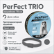 PerFect TRIO протипаразитарний нашийник для собак 70 см від бліх і кліщів - Сірий