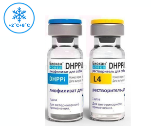 Вакцина Біокан Нове DHPPI+L4 1 доза &mdash;