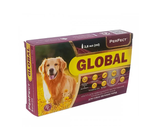 Перфект Глобал (аналог Адвокат, Advocate) краплі на холку для собак 2.8 мл &mdash;