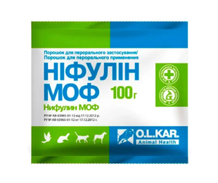 Порошок Ніфулін МОФ лікування шлунково-кишкових захворювань 100 г &mdash;