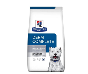 Корм для собак Хіллс Hill&rsquo;s Prescription Diet Derm Complete Mini при харчовій алергії та атопічному дерматиті (яйце та рис)1 кг &mdash;