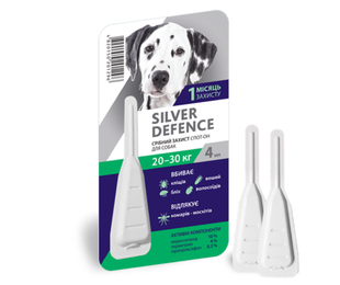 Срібний захист (Silver Defence) спот-он для собак 20 - 30 кг, 4 мл, 1 піпетка &mdash;