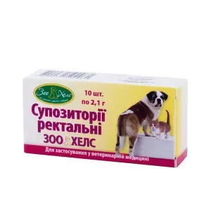 Супозиторії ректальні ЗооХелс, 10 шт &mdash;