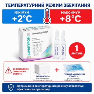 Анфлурон 2 МО, 2 мл (1 ампула) &mdash;