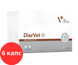 DiarVet Small (ДіарВет Смол) 6 капсул для котів і собак дрібних порід при діареї  &mdash; фото VetExpert DiarVet Small (ДіарВет Смол), 6 капс &mdash; комплексний засіб для котів і собак при гострих та хронічних розладах травлення, що супроводжуються діареєю. Допомагає зв&rsquo;язувати надлишкову воду в кишечнику, сприяє формуванню нормальних випорожнень, підтримує кишковий мікробіом та нормальну роботу шлунково-кишкового тракту.

DiarVet містить бентоніт, інулін цикорію, сушену яблучну м&rsquo;якоть, таніни, вітамін А, оксид цинку та бетаїн. Препарат застосовують також при інтоксикаціях, пов&rsquo;язаних із порушенням травлення, та для підтримки кишкової мікрофлори після антибіотикотерапії або стресу.