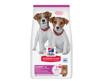 Hills SP Science Plan Puppy Smal&Mini 6 кг корм для цуценят (ягня та рис) &mdash;
