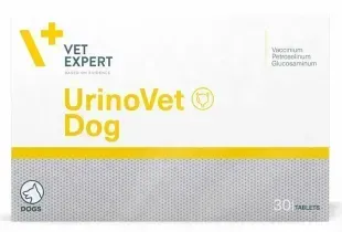 УріноВет Дог (UrinoVet Dog) VetExpert Харчова добавка для підтримання сечовидільної фунції у собак, 30 капс &mdash;