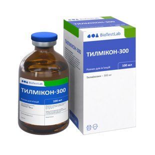Тилмікон-300 розчин для ін'єкцій 100 мл