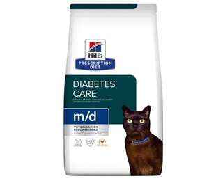 Корм Хіллс Hill's Prescription Diet Feline m/d Diabetes Care для кішок при цукровому діабеті та ожирінні 1.5 кг &mdash;