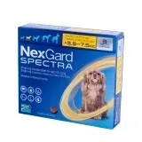 НексГард СПЕКТРА (NexGard Spectra) 3 таблетки від бліх, кліщів і гельмінтів для собак 3,5-7,5 кг (3 таб) &mdash;