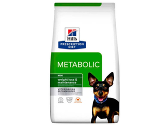 Корм Хіллс Hill's Diet Metabolic Weight Management для собак дрібних порід для корекції ваги (курка) 1 кг &mdash;